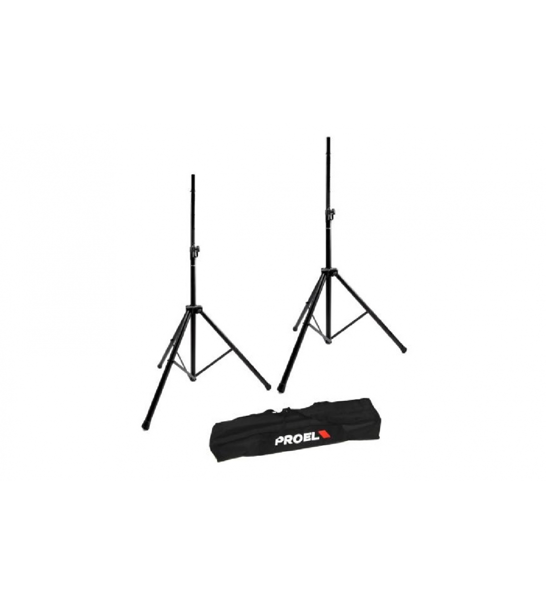 Coppia di Supporti in Alluminio per Altoparlanti con Borsa in Nylon [B003WB103]