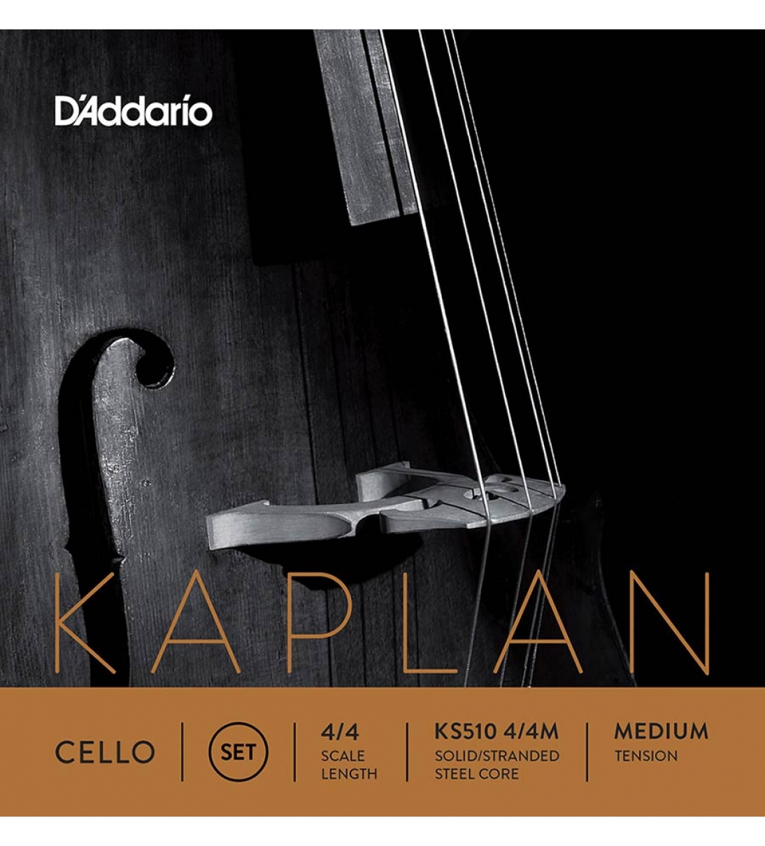 Muta di corde per violoncello 4/4  [KS510-44M]