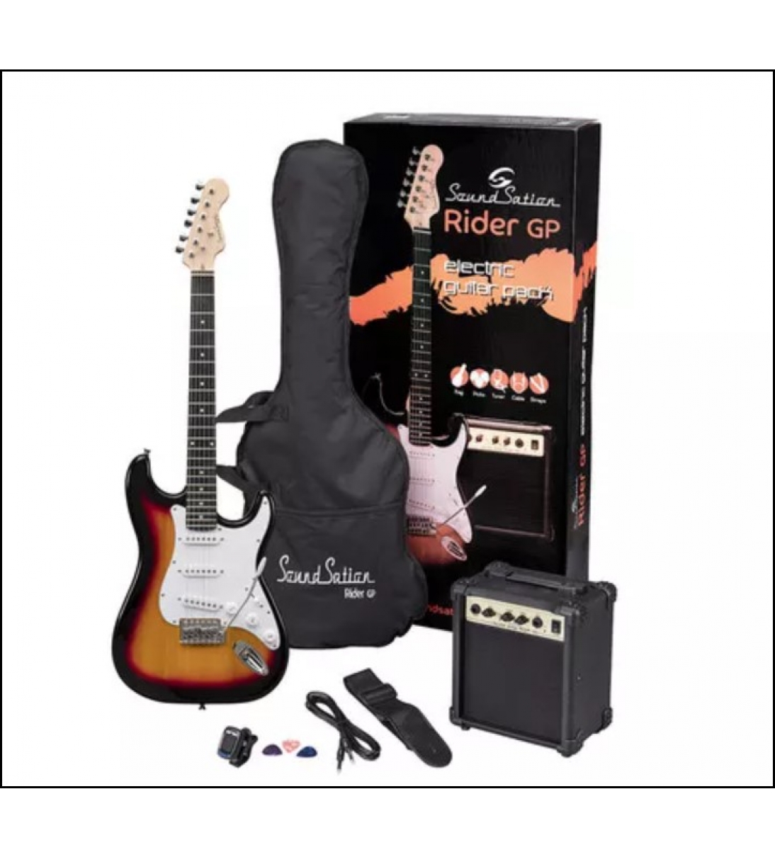 Rider GP 3TS 3 Tone Sunburst