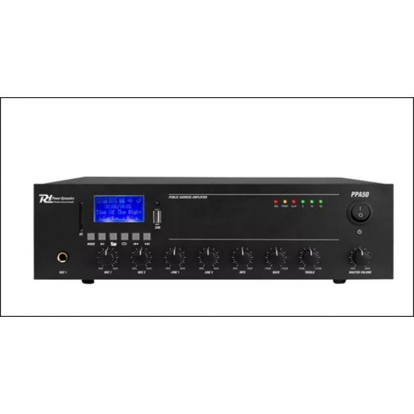 PPA50 MIXER-AMPLIFICATORE 100V 50W