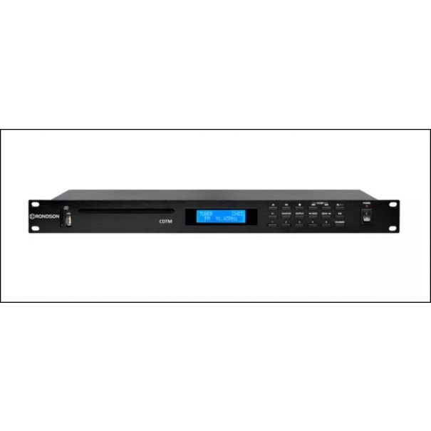CDTM SINTONIZZATORE AM/FM CON LETTORE CD MP3, USB E SD CON CONTROLLO REMOTO