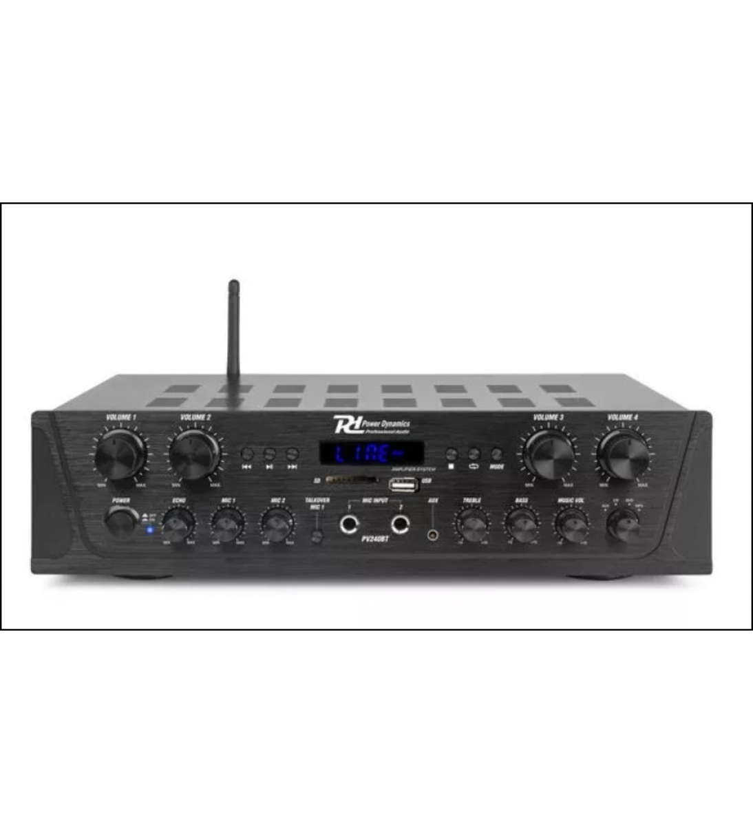 PV240BT SISTEMA DI AMPLIFICAZIONE AUDIO BLUETOOTH 4 ZONE 400W