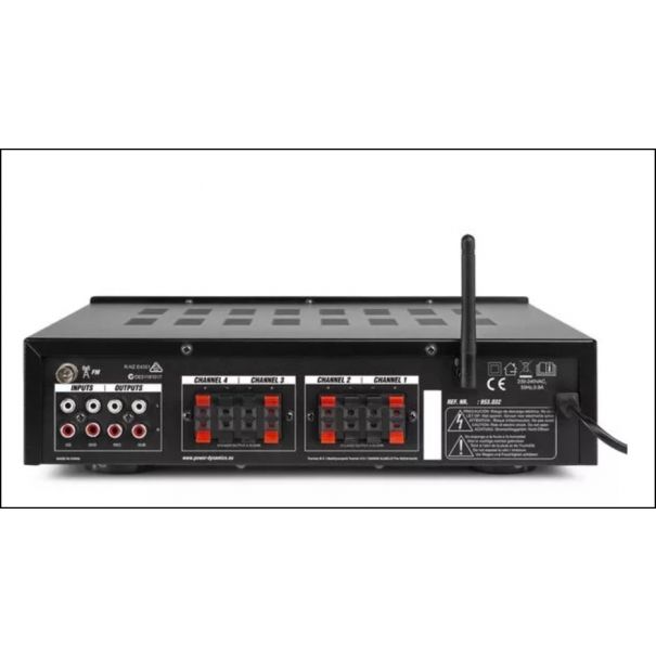 PV240BT SISTEMA DI AMPLIFICAZIONE AUDIO BLUETOOTH 4 ZONE 400W