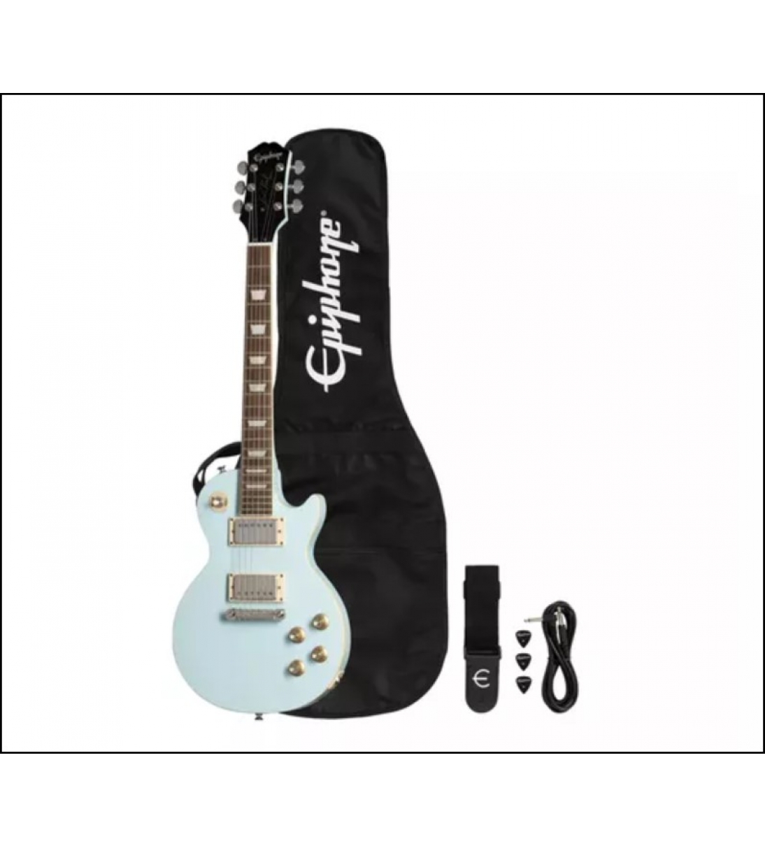 Power Players Les Paul Pack Ice Blue
