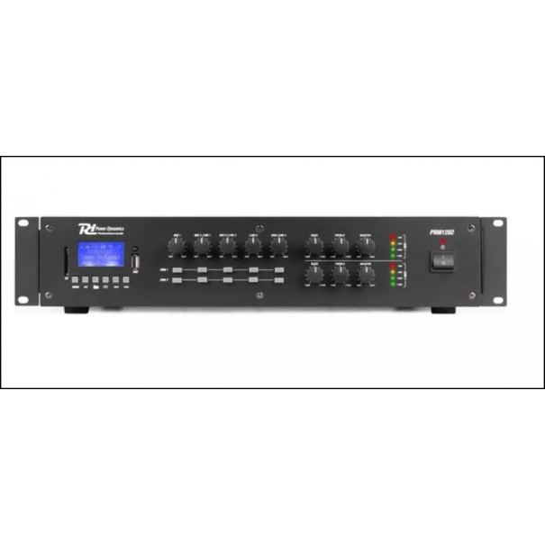 PRM 1202 100v 2-zone Matrix Amplifier 2x 120w