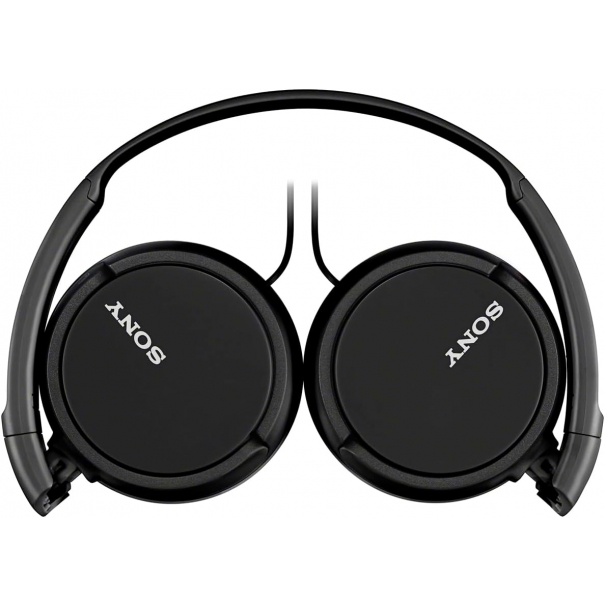 MDR-ZX110AP Cuffie on-ear con microfono, Nero