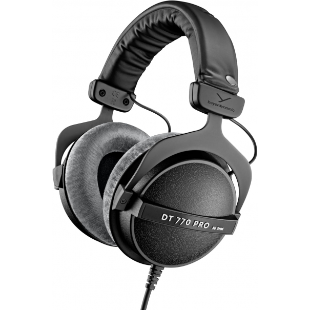 DT 770 PRO 80 Ohm Cuffie da studio over-ear. Design chiuso