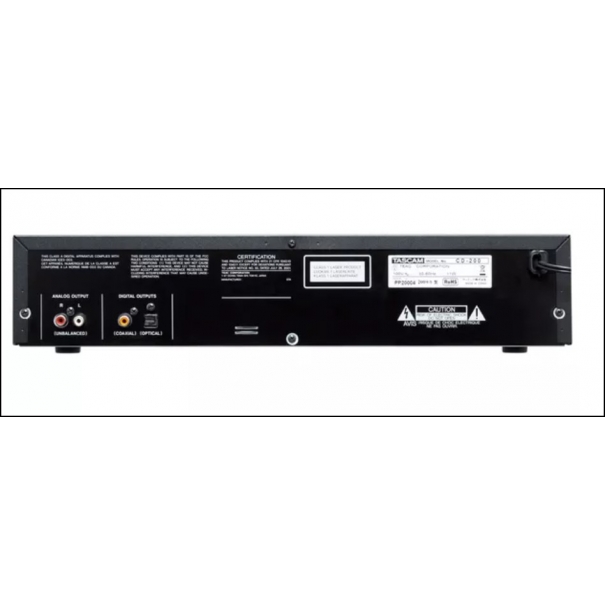 CD200 LETTORE CD/MP3 MONTABILE A RACK 2U