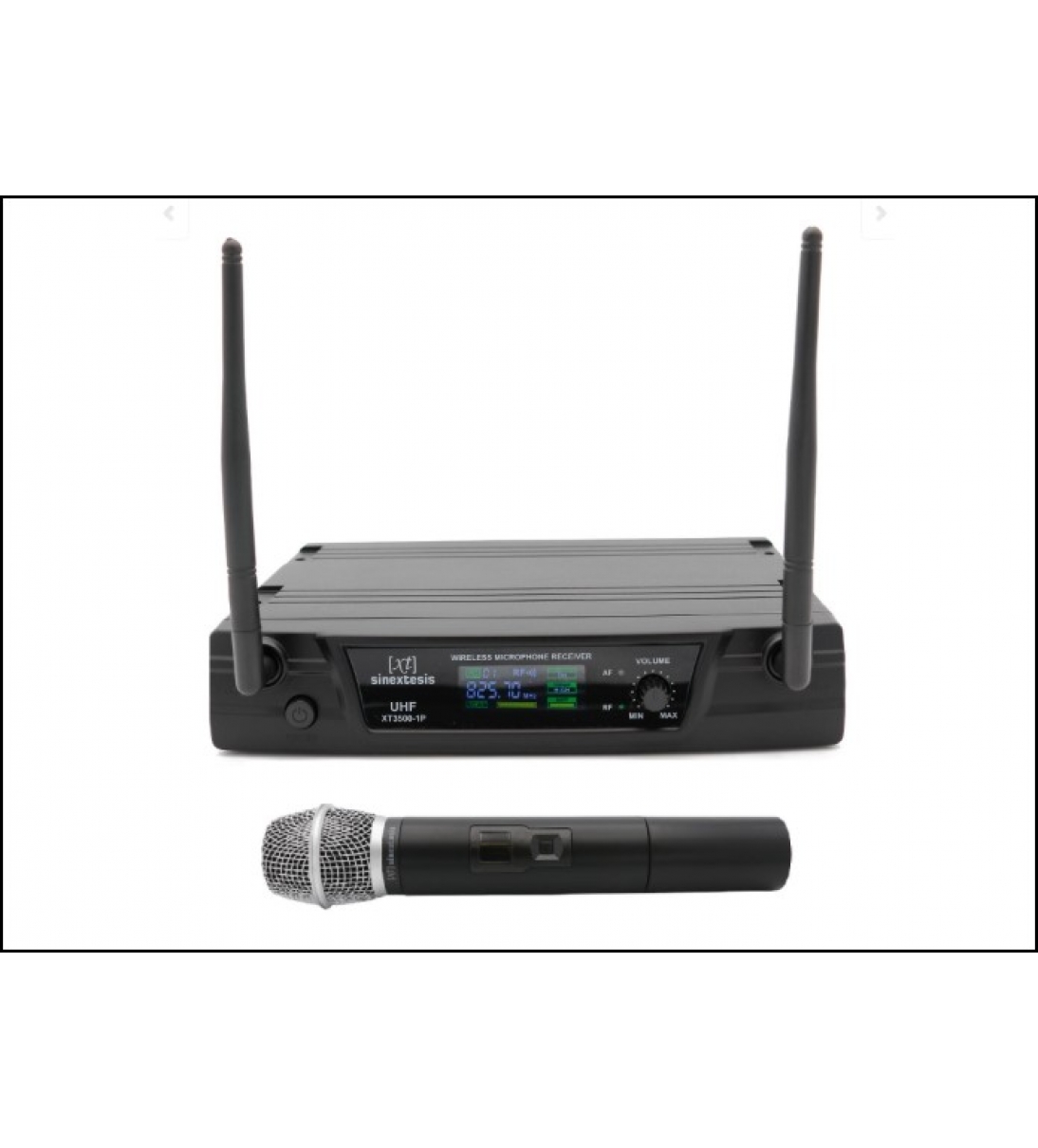 SINEXTESIS Radiomicrofono UHF Singolo Palmare 831.200MHz