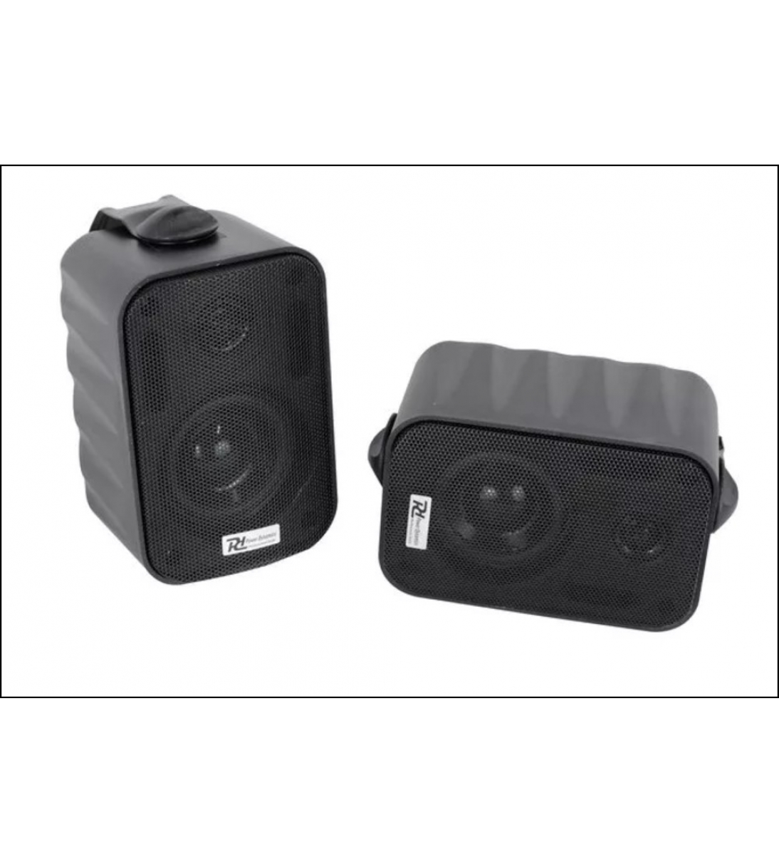 BC30V Black (coppia) COPPIA DI DIFFUSORI DA INTERNO ED ESTERNO 3" 60W 100V