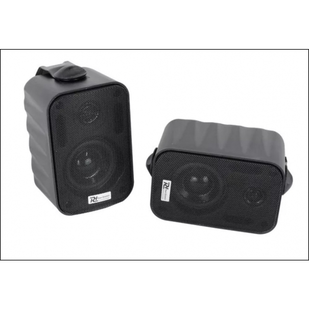 BC30V Black (coppia) COPPIA DI DIFFUSORI DA INTERNO ED ESTERNO 3" 60W 100V
