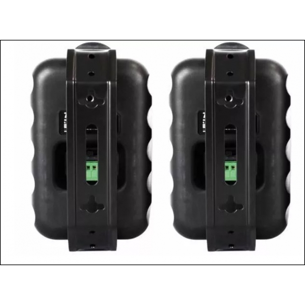 BC30V Black (coppia) COPPIA DI DIFFUSORI DA INTERNO ED ESTERNO 3" 60W 100V