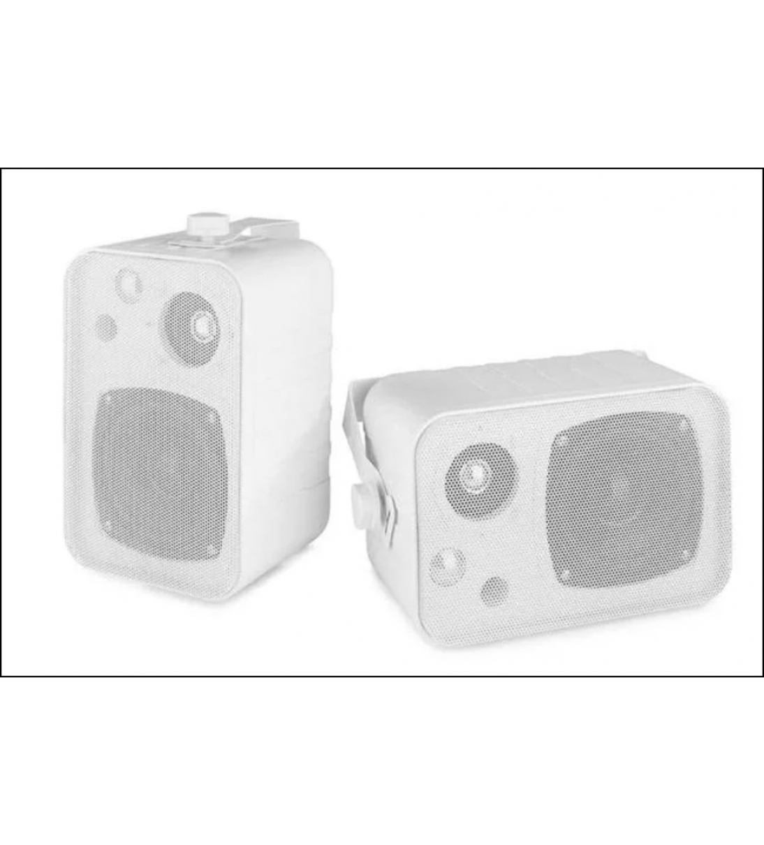 V40V White (coppia) COPPIA DI DIFFUSORI DA INSTALLAZIONE 4" 20W 100V BIANCHI