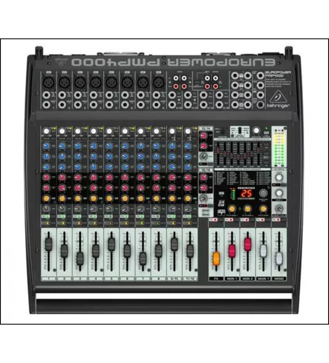 PMP4000 BEHRINGER MIXER AMPLIFICATO 16 CANALI CON EFFETTI 1200W