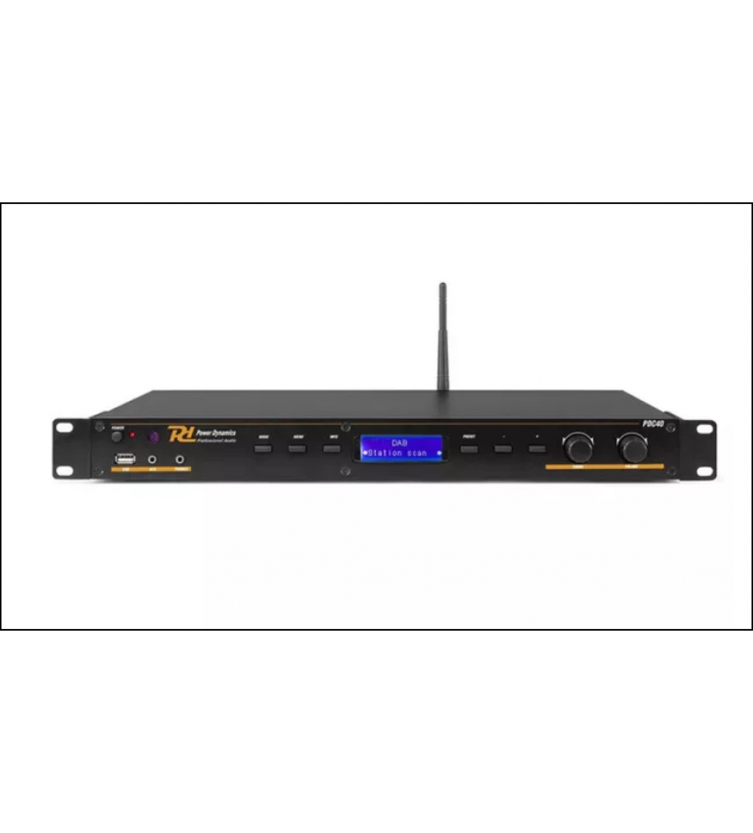 PDC40 SINTONIZZATORE FM/DAB+ CON TELECOMANDO IR