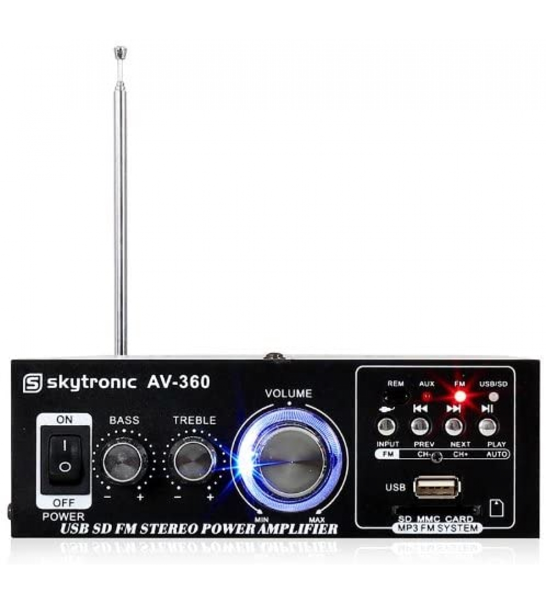 AV360 Mini Amplifier SD/USB/MP3 80W