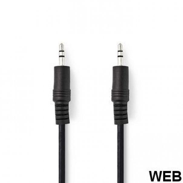 Cavo Audio Stereo Maschio da 3,5 mm - Maschio da 3,5 mm 1.5 m - Nero [ND100]