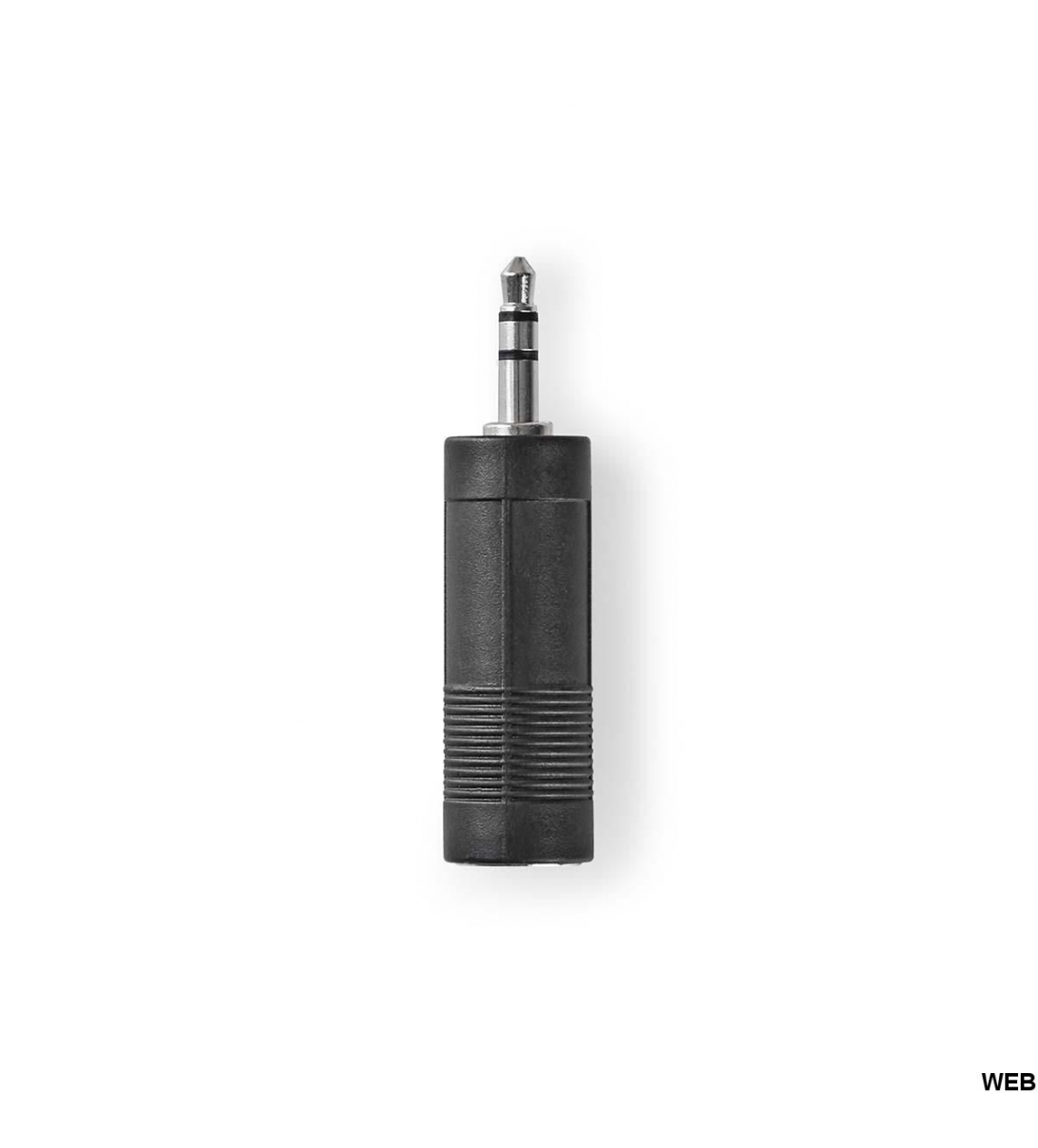 Adattatore audio stereo Maschio da 3,5 mm - Femmina da 6,35 mm [B006WB009]