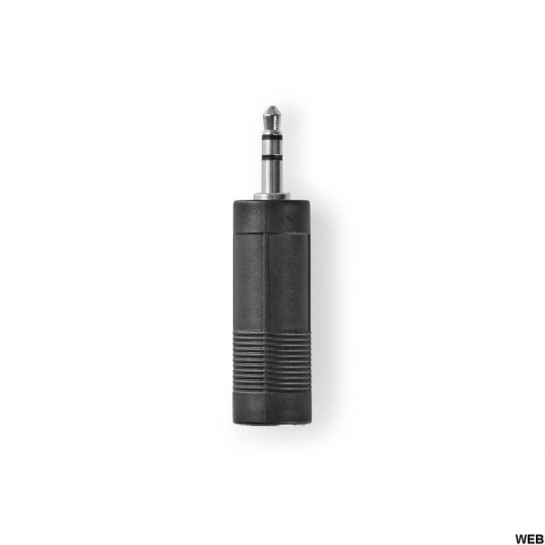 Adattatore audio stereo Maschio da 3,5 mm - Femmina da 6,35 mm [B006WB009]