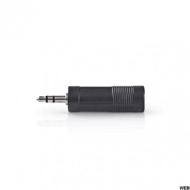 Adattatore audio stereo Maschio da 3,5 mm - Femmina da 6,35 mm [B006WB009]