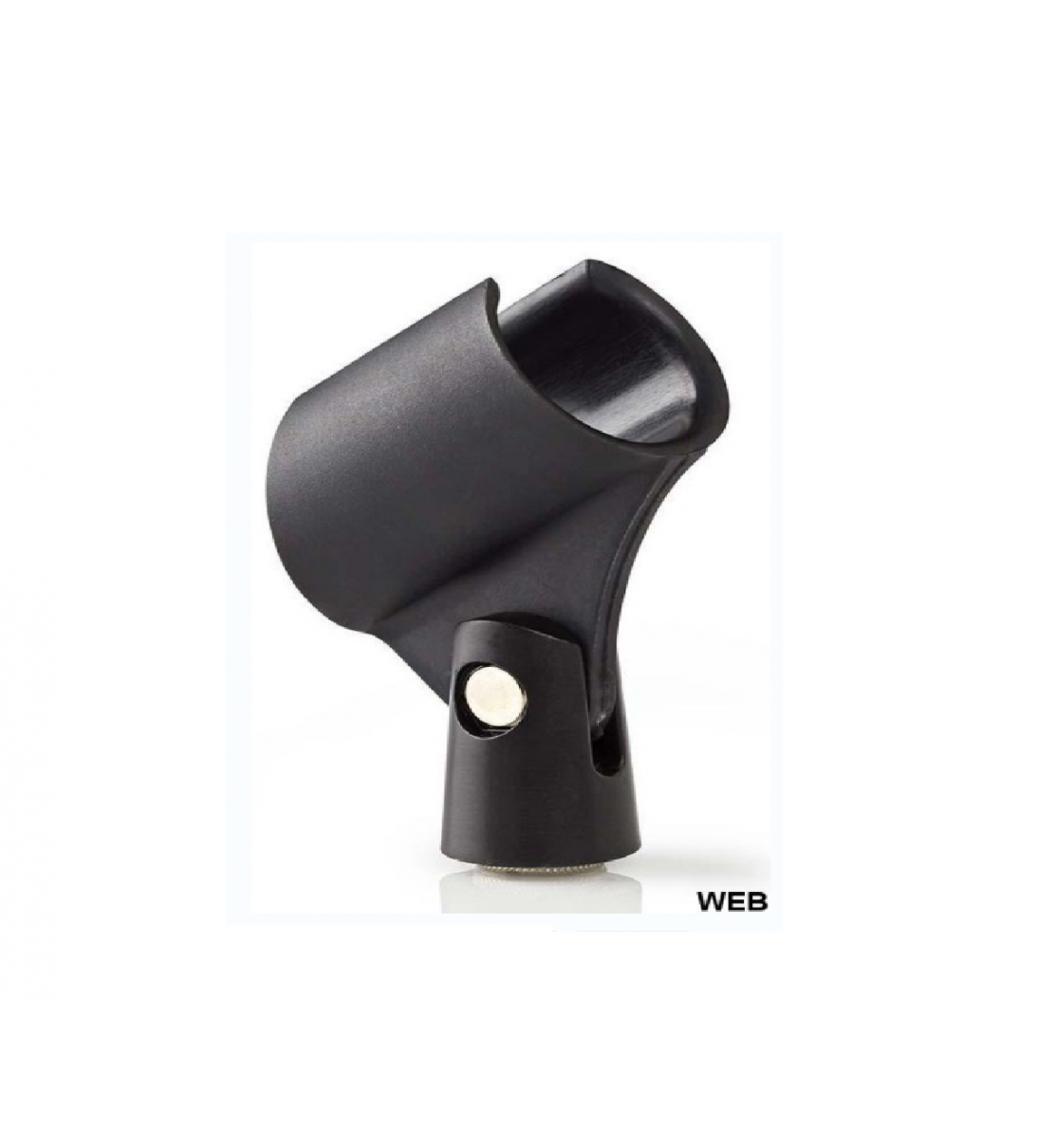 Supporto per microfono universale vite da 5/8" e 3/8" nero [P-WB1130]