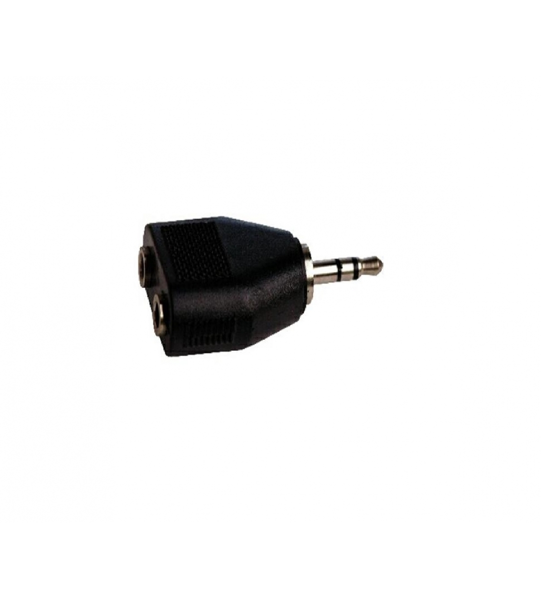 Adattatore Spina Jack Stereo 3,5 mm. (M) - 2 Prese Jack Stereo 3,5 mm. (F) [B006WB900]