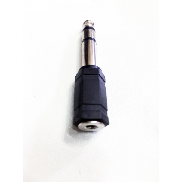 Adattatore jack femmina stereo da 3,5 mm - jack maschio stereo da 6,3 mm [B006WB464]