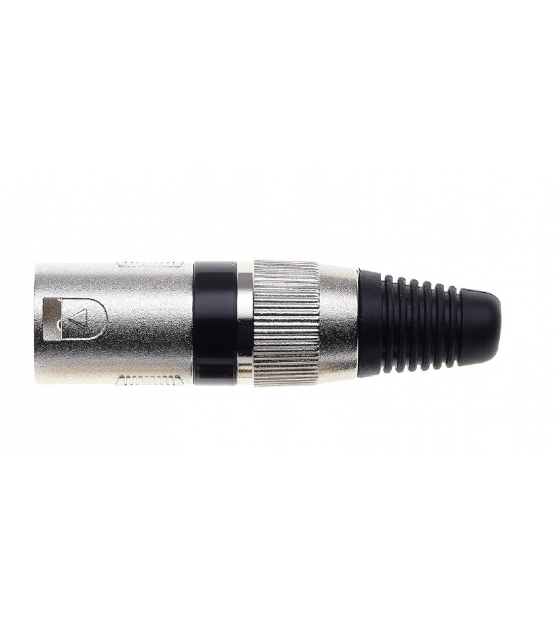 Connettore XLR 3-Pin Maschio Nero