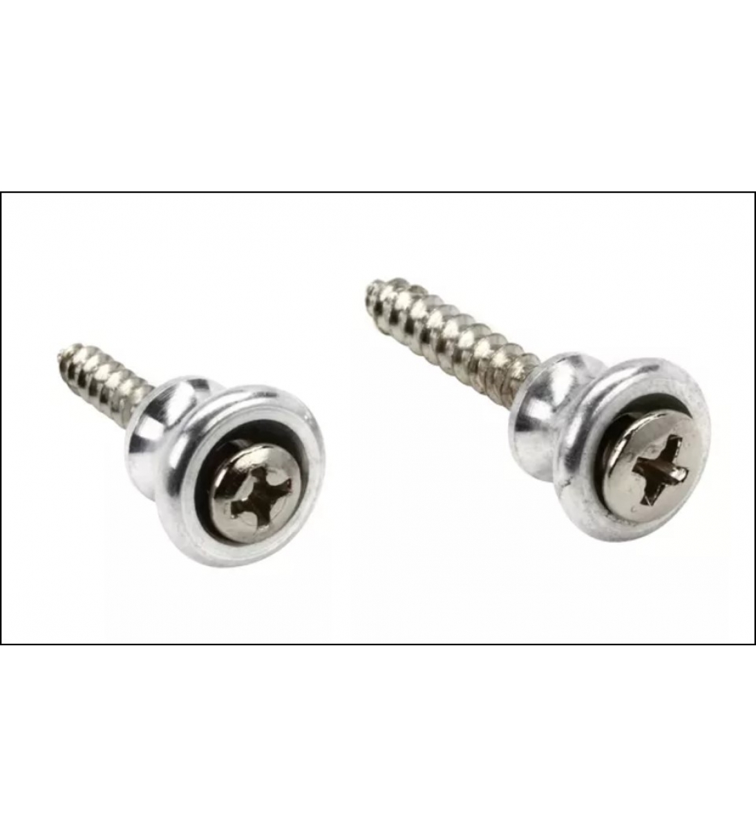 Aluminum Strap Buttons (2 pcs) COPPIA DI BOTTONI PER TRACOLLA IN ALLUMINIO
