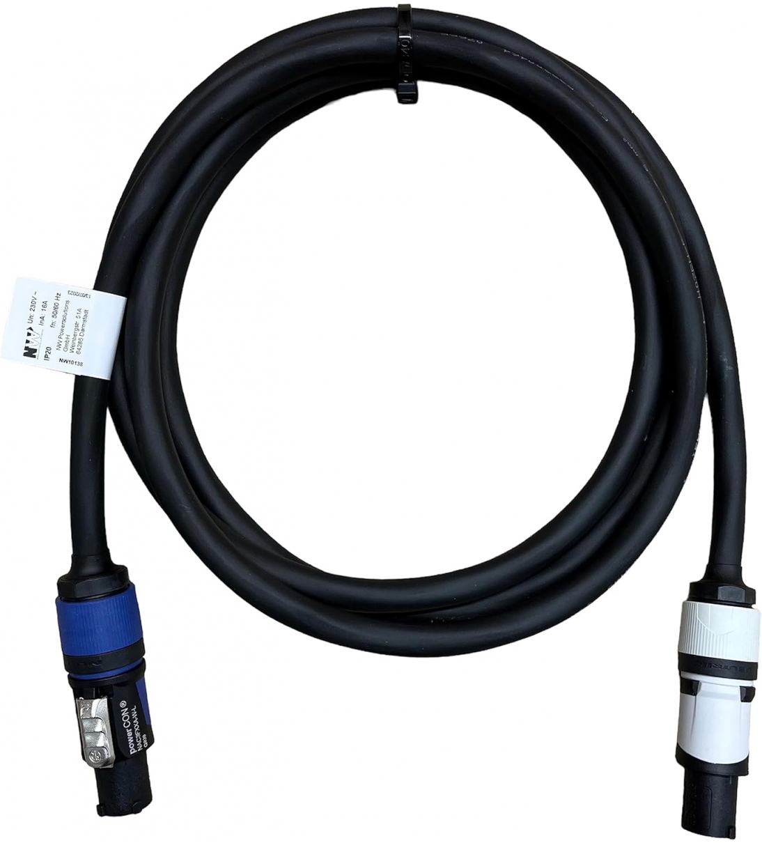 Connettore Di Rete Power-In Blu 3P