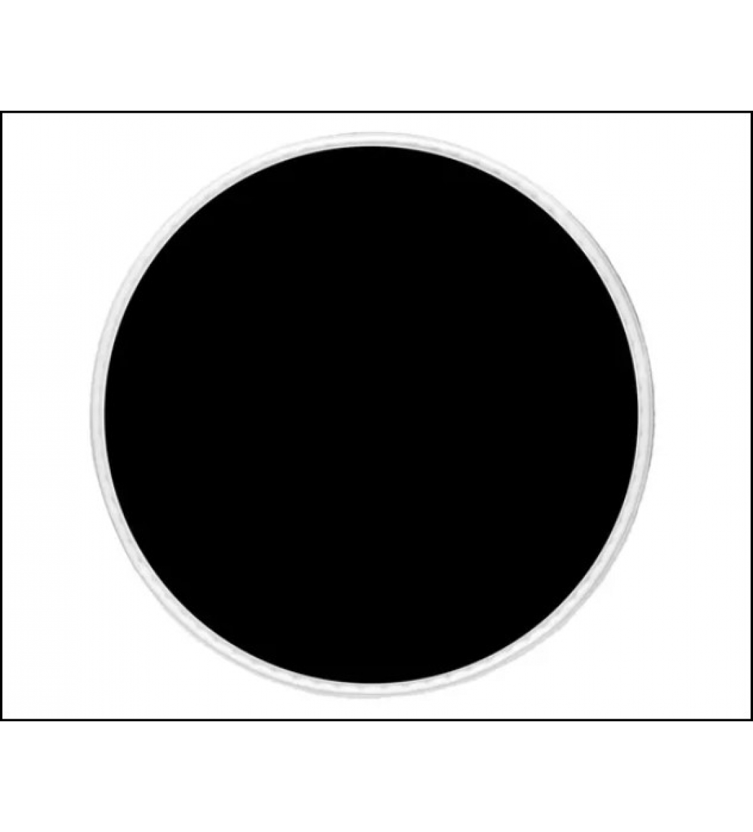DHE-102-025020 PELLE RISONANTE NERA PER GRANCASSA DA 20"