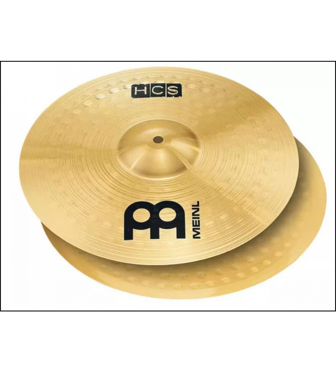 HCS Hi-Hat 14" MEINL HCS Hi-Hat 14" PIATTO CHARLESTON 14" PER BATTERIA Il MEINL HCS Hi-hat 14" 