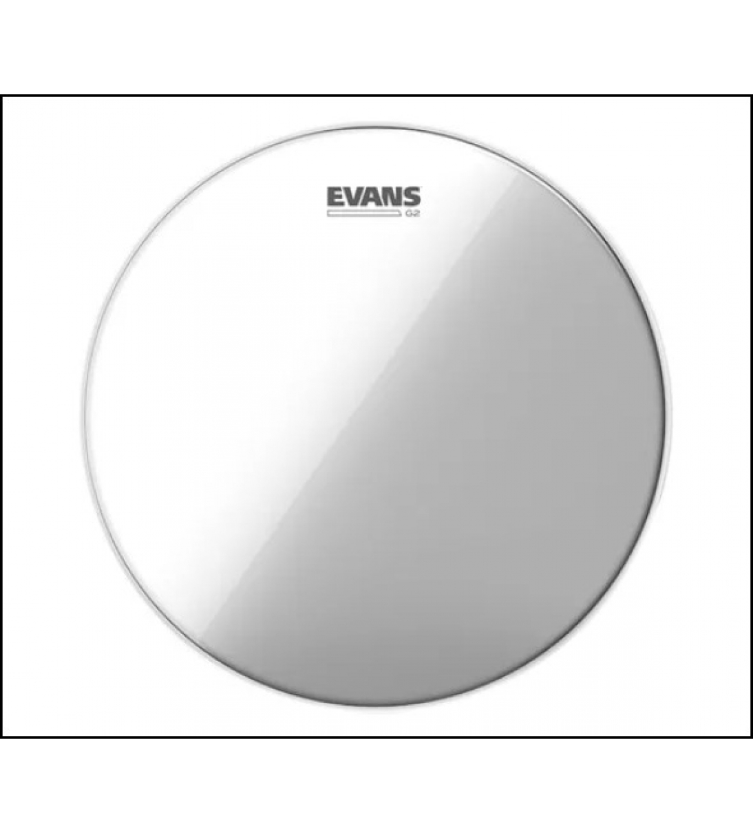 22" GENERA G2 Clear BassDrum