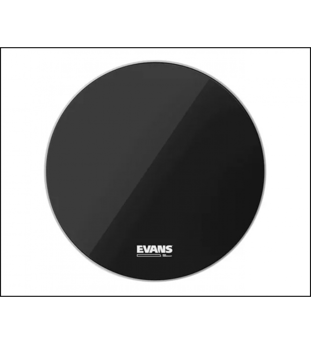 16" EQ3 Resonant Black Bassdrum