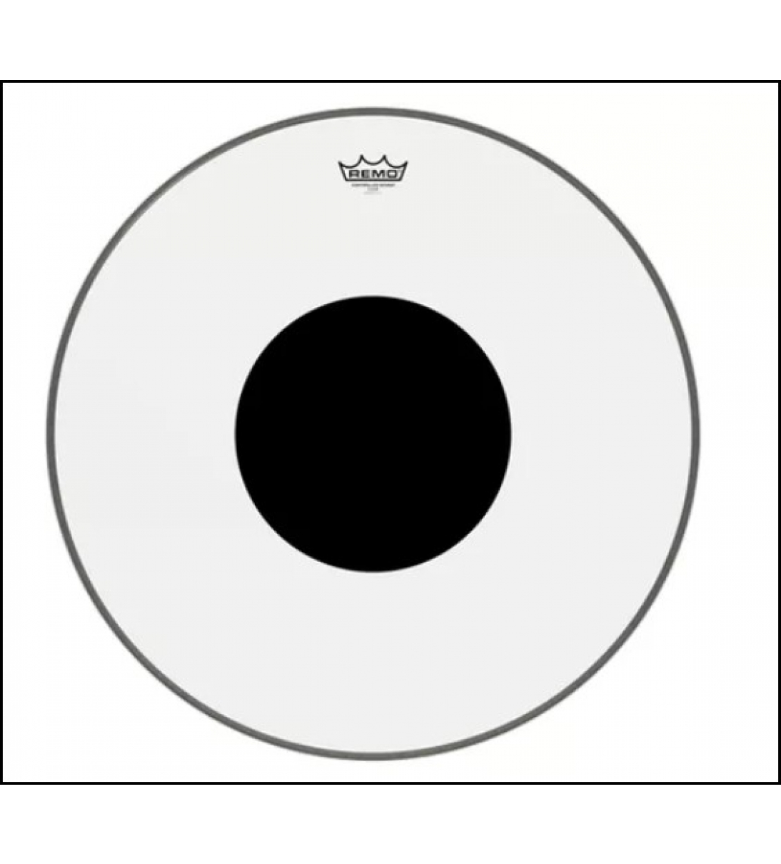 22" Controlled Sound Clear Black Dot Bass