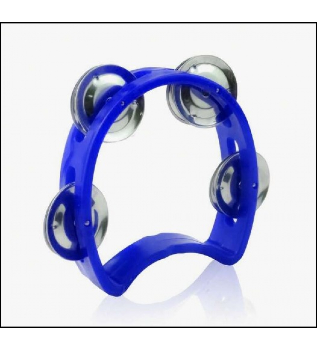 Mini Tamburello a 4 Sonagli (Blue)