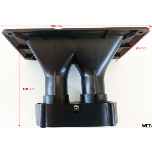 Doppio Tweeter piezo a tromba 200W [SP023]