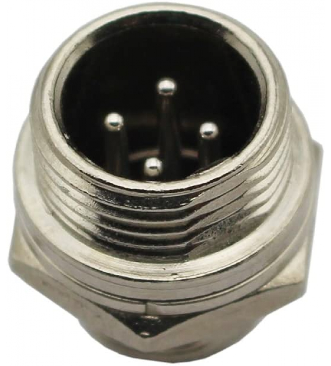 Connettore a 4 Pin, maschio  Plug Metallo GX12, connettore da pannello [SL1300]