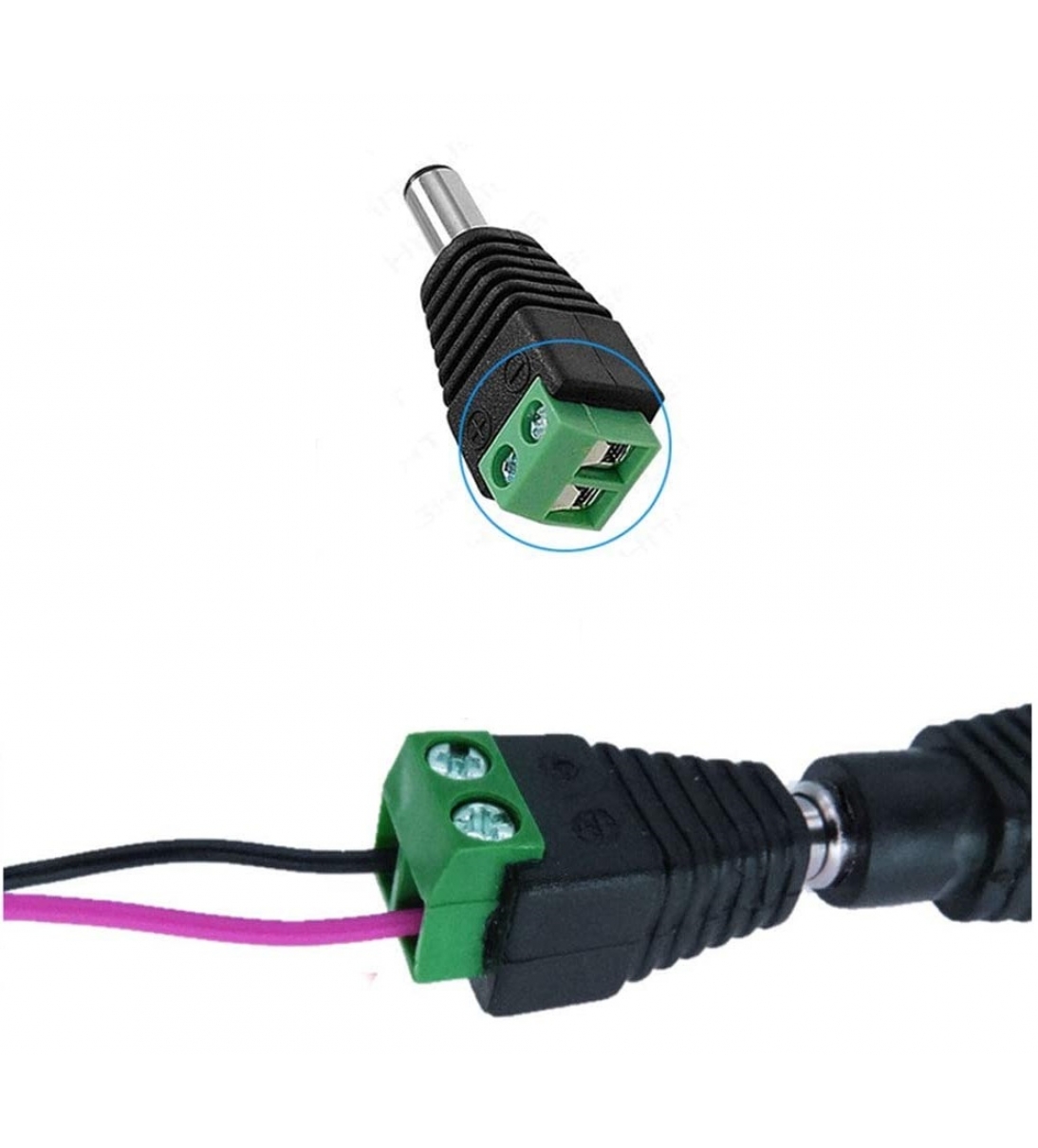 Professional 5.5 x 2.1mm DC Plug Connector [SL3030]