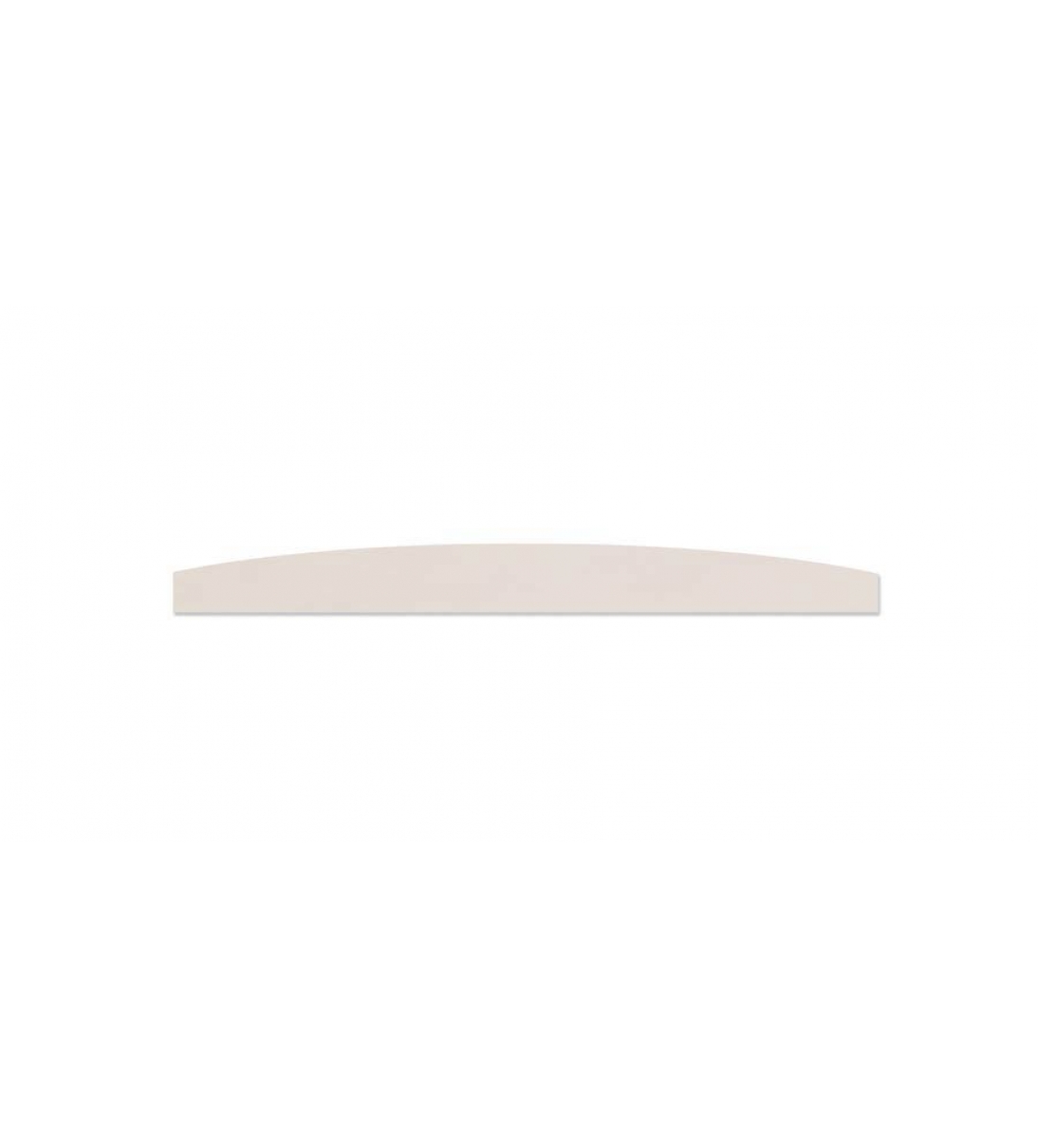 Traversino, arcuato in osso, 77x(8-10-7)x2,7mm [G-BBS-4]