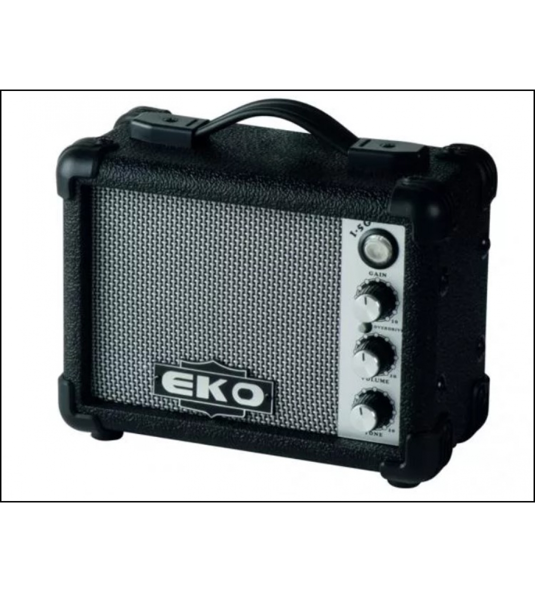I-5G Black MINI AMPLIFICATORE A BATTERIE PER CHITARRA 5W NERO
