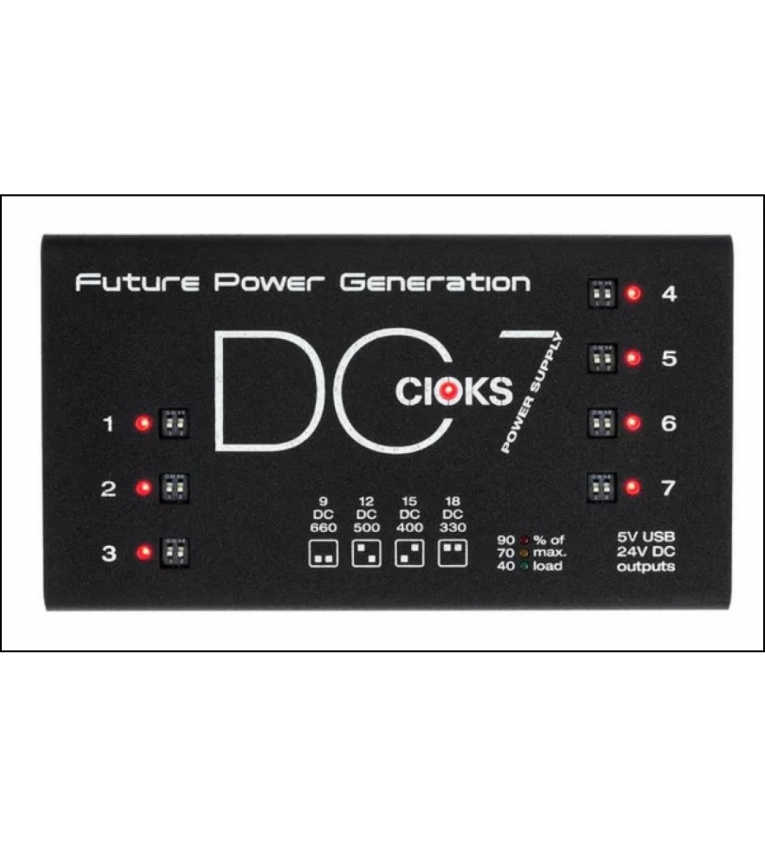CIOKS DC7 Alimentatore multiplo per Effetti
