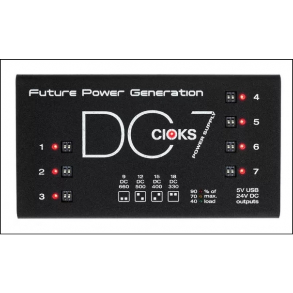 CIOKS DC7 Alimentatore multiplo per Effetti