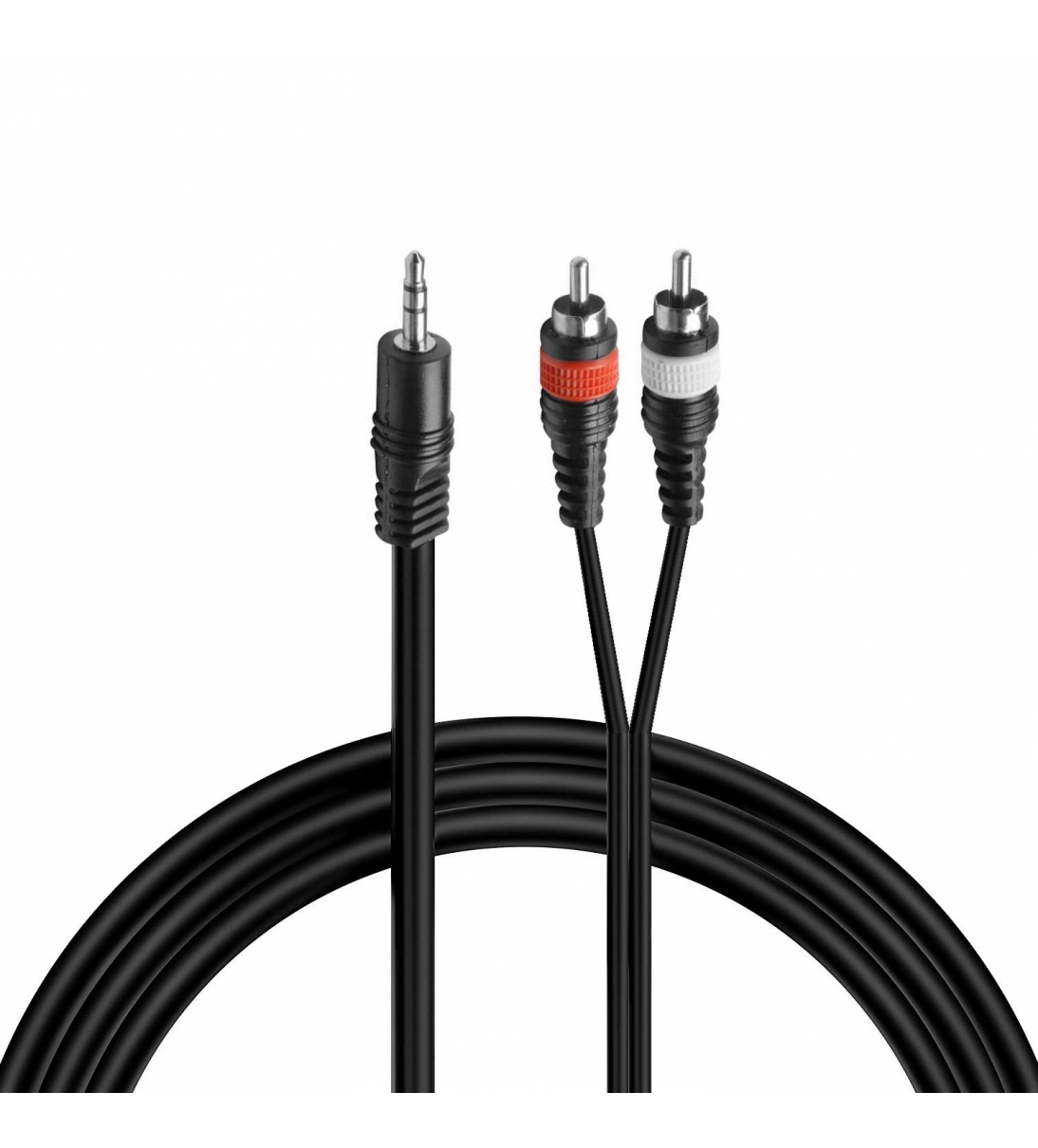 Cavo 1x Mini Jack Stereo 3,5 mm - 2x RCA 1.5 mt.