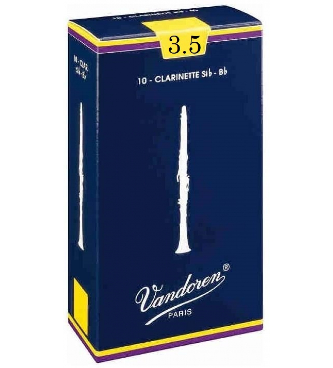 Ance Traditional  per 10x Clarinetto N.3 ½ in Sib