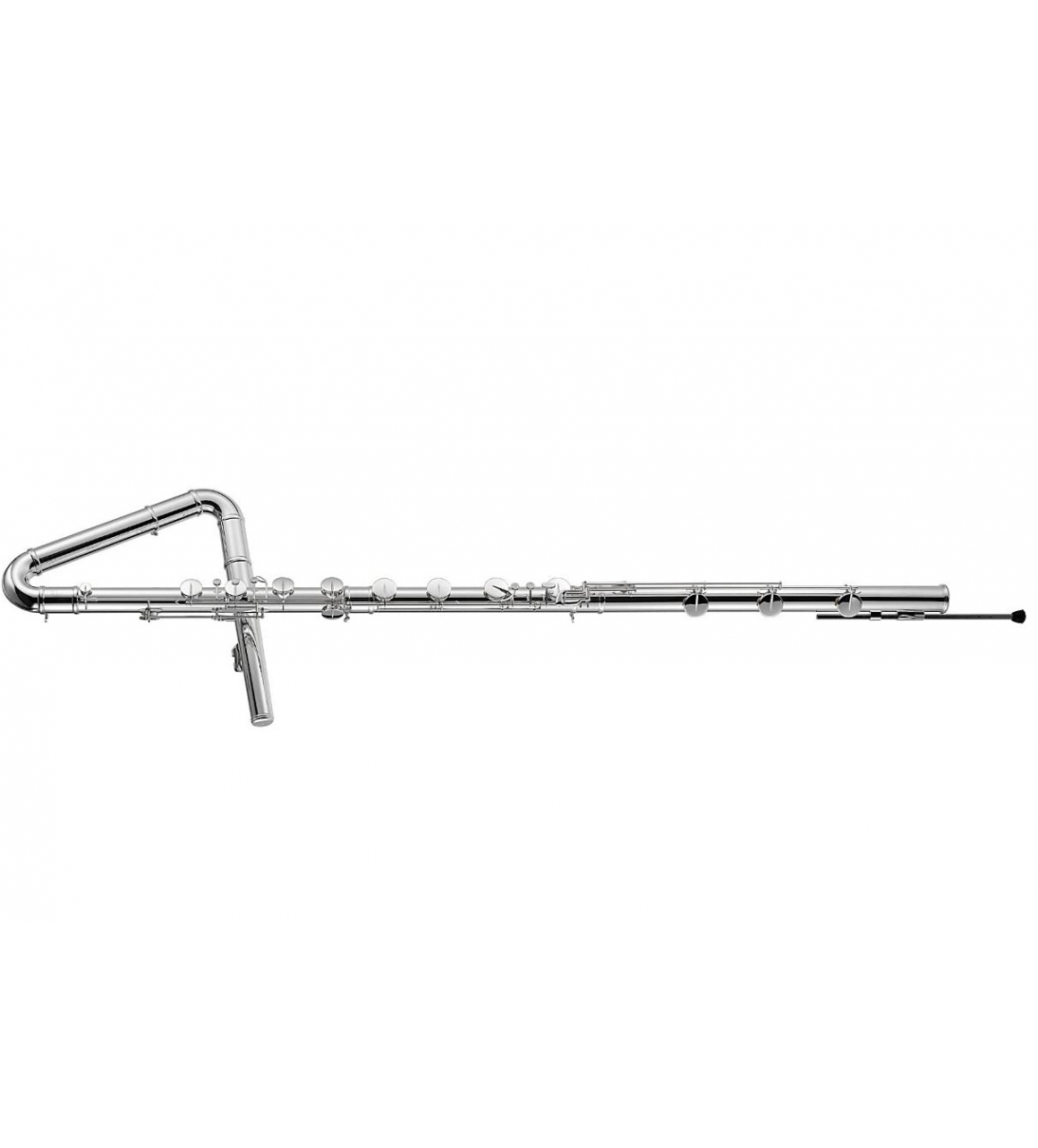 JUPITER Jcf1000 è un flauto contrabbasso in Do realizzato interamente in ottone 