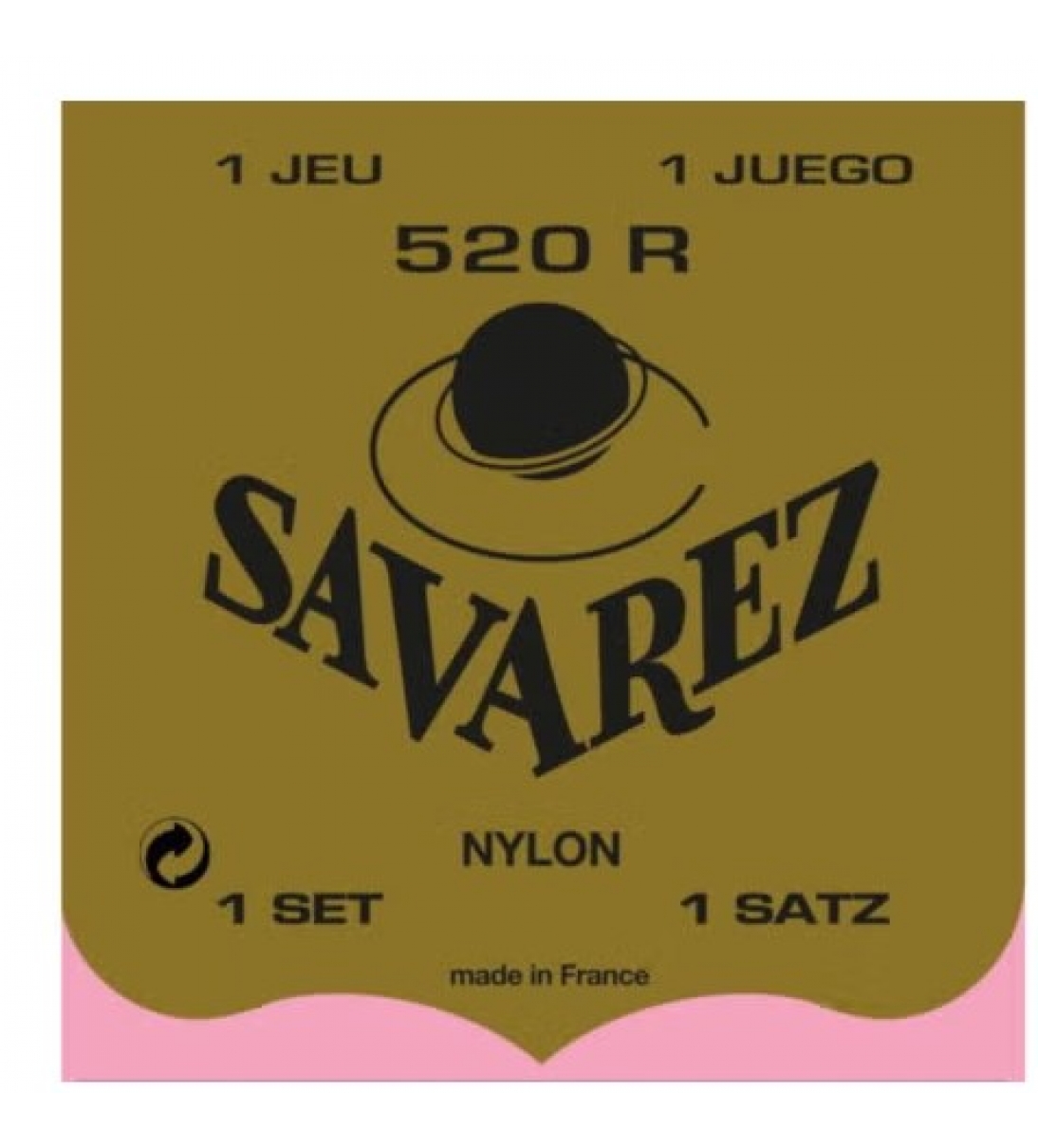 Savarez 520R - Le Savarez alte sono fatte di nylon rettificato caratterizzato da una caratteristica finitura non lucidata