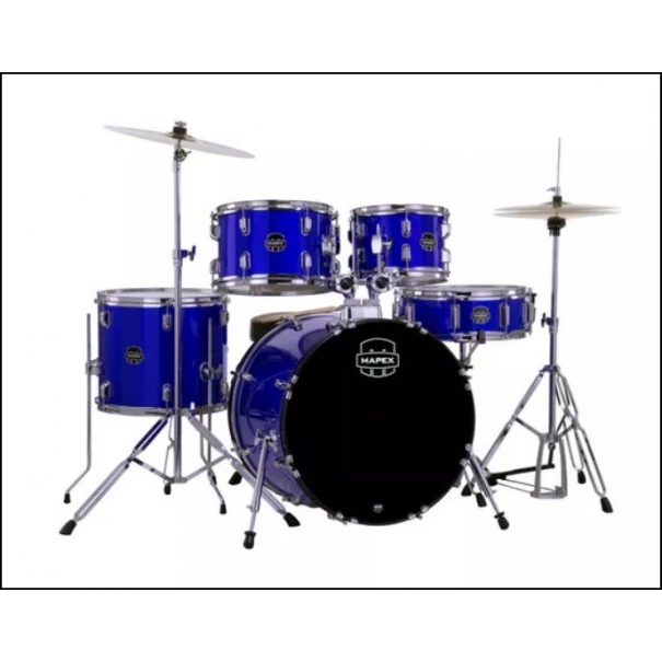 CM5044FTCIB Comet Fusion 5 Pezzi Indigo Blue Con Hardware E Piatti
