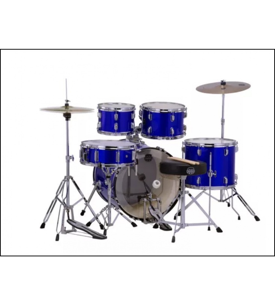 CM5044FTCIB Comet Fusion 5 Pezzi Indigo Blue Con Hardware E Piatti