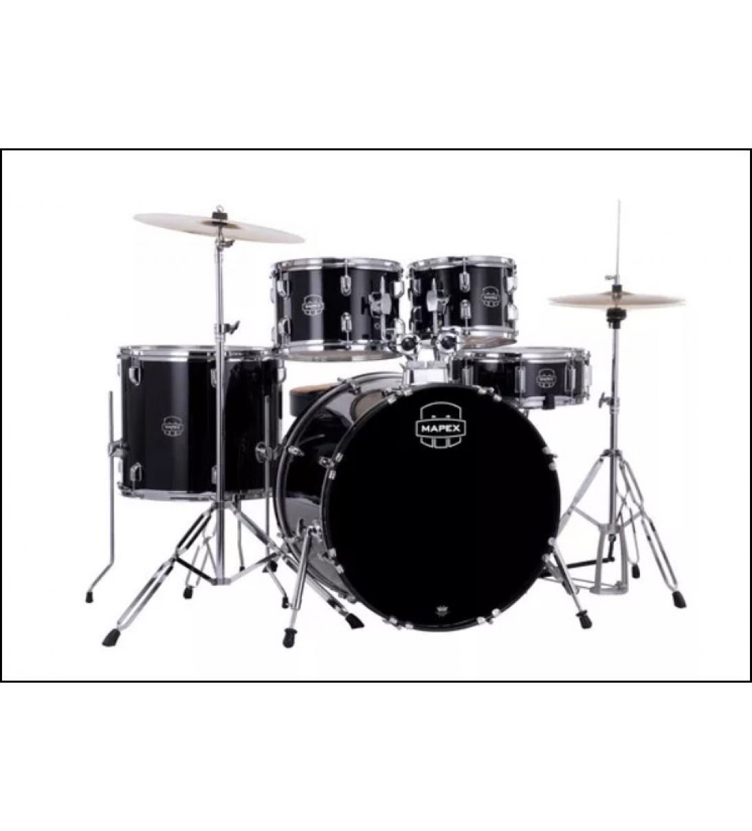 CM5294FTCDK Comet Rock 5 Pezzi Dark Black Con Hardware E Piatti